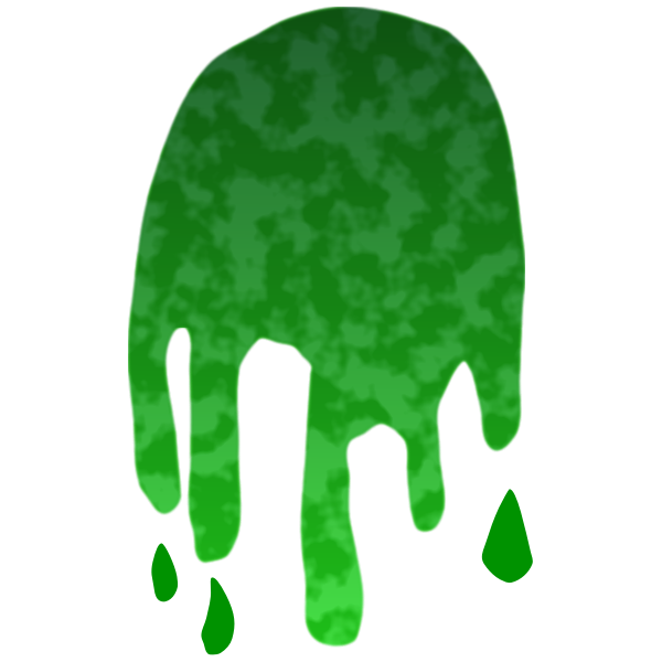 SVG Green slime