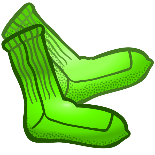 SVG Green socks