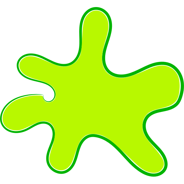 SVG Green splash