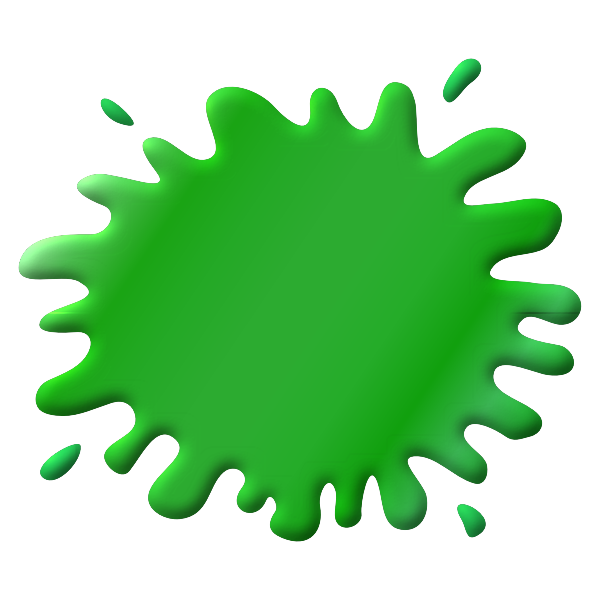 SVG Green splat vector image
