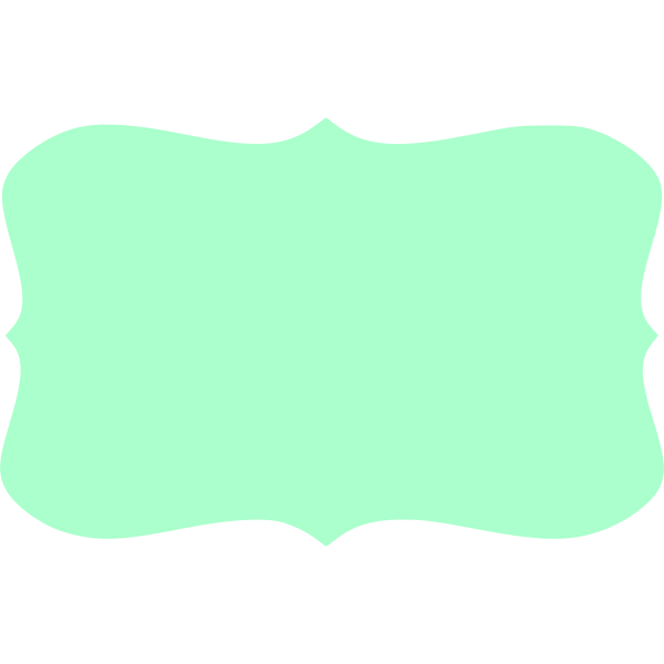 SVG Green text banner