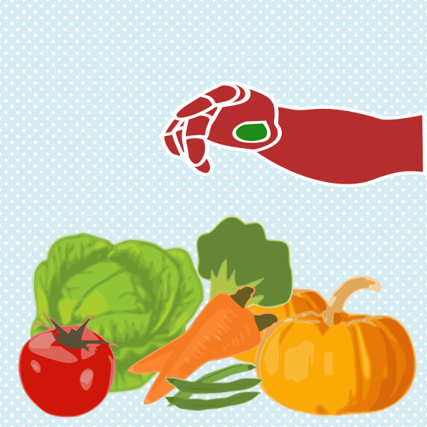 SVG Green thumb icon