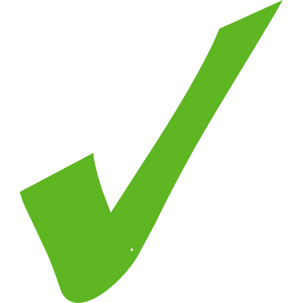 SVG Green Tick