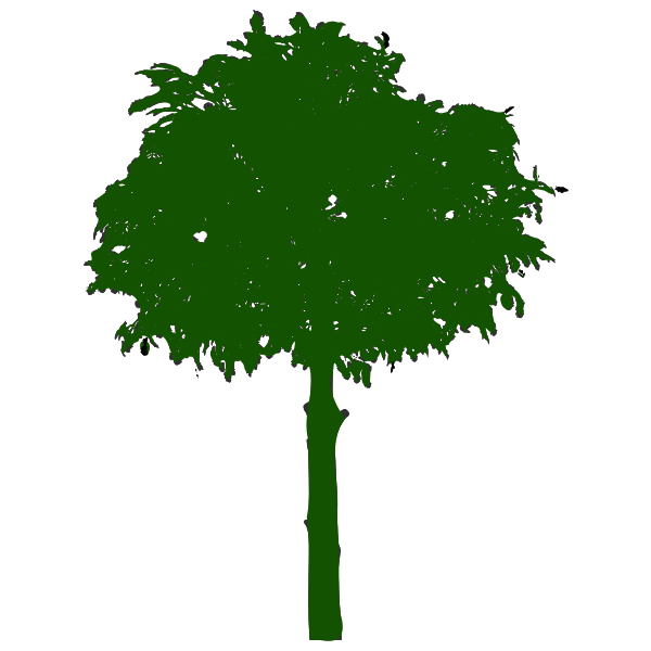 SVG Green tree icon