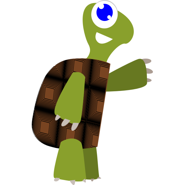 SVG Green turtle