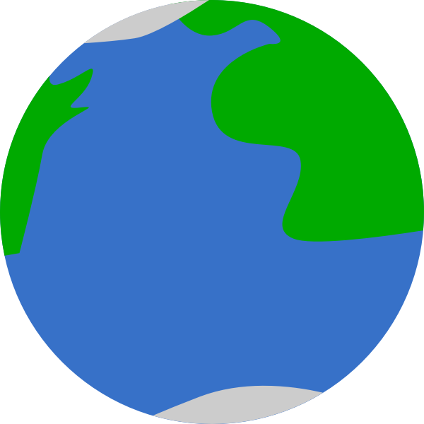SVG Green world