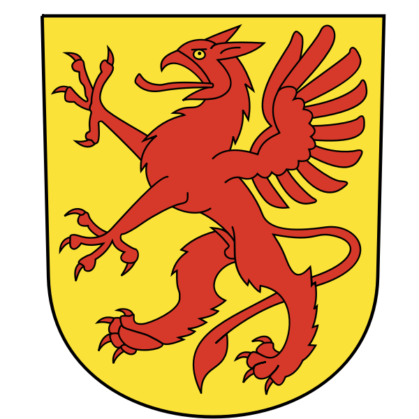 SVG Greifensee coat of arms vector illustration