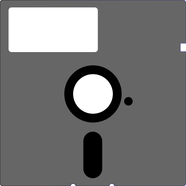 SVG Grey disk