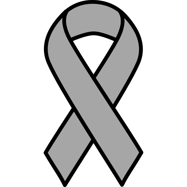 SVG Grey ribbon