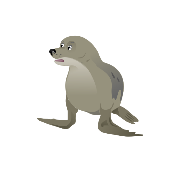 SVG Grey seal