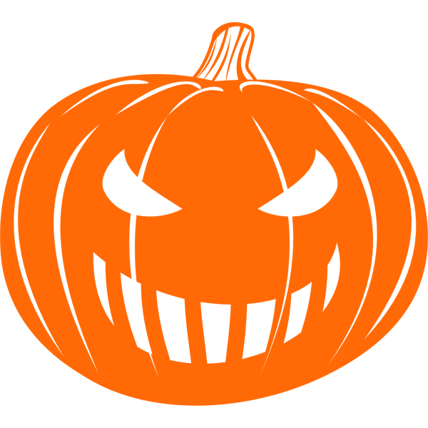 SVG Grinning Jack-o-lantern
