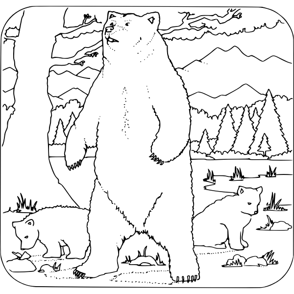 SVG Grizzly image