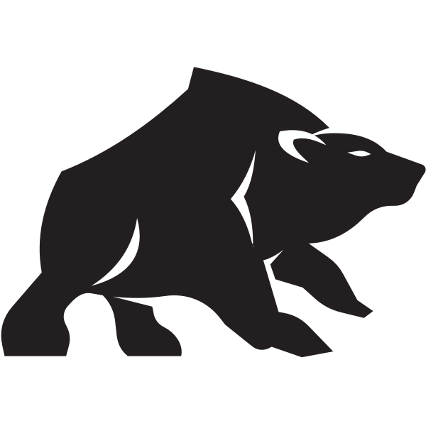 SVG Grizzly silhouette clip art