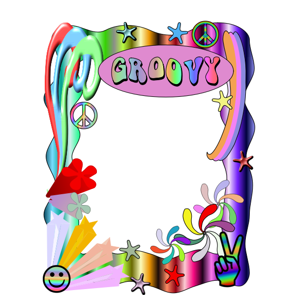 SVG Groovy Border Arvin61r58