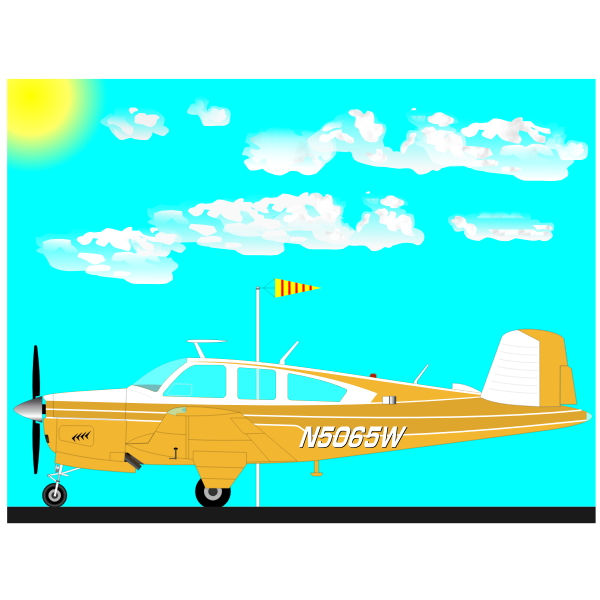 SVG Grounded plane