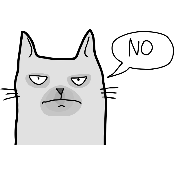 SVG Grumpy Cat by Rones