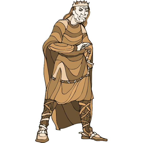 SVG Grumpy king