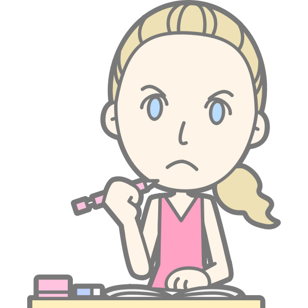 SVG Grumpy student