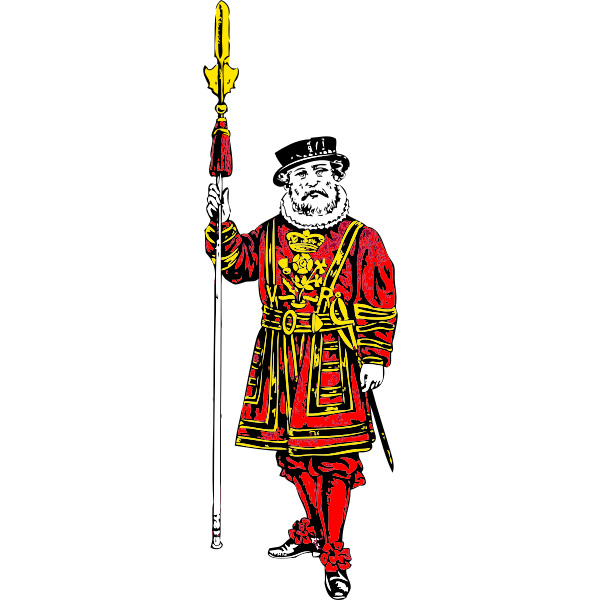 SVG Guard vector graphics