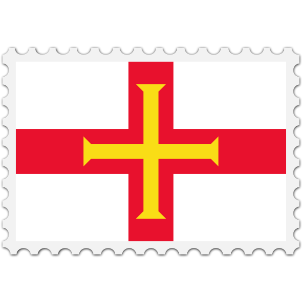 SVG Guernsey flag image