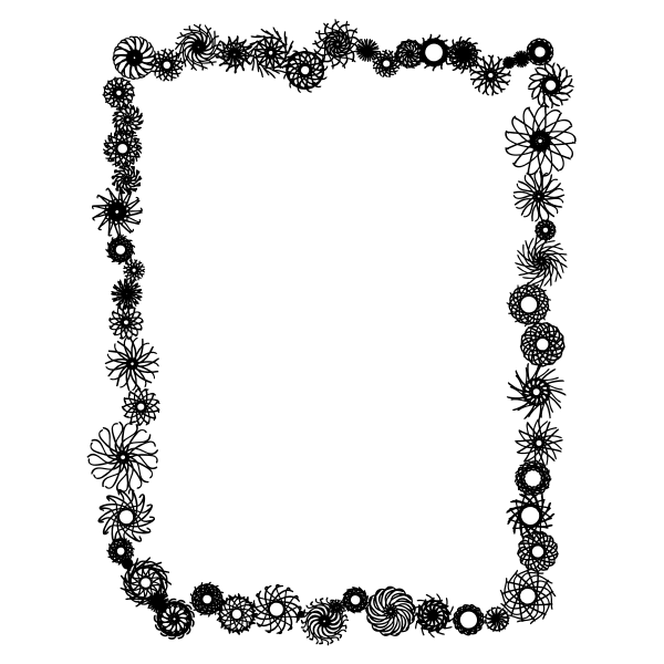 SVG Guilloche frame