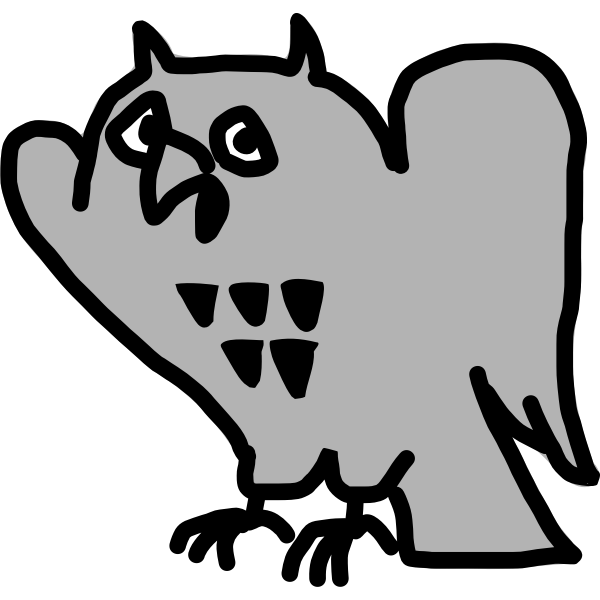 SVG Guilty owl by Rones