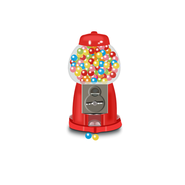 SVG Gumball machine