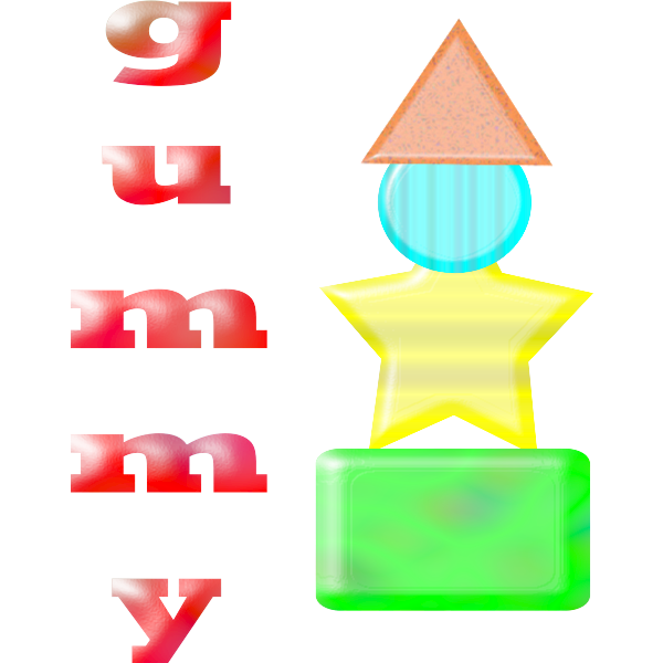 SVG gummy