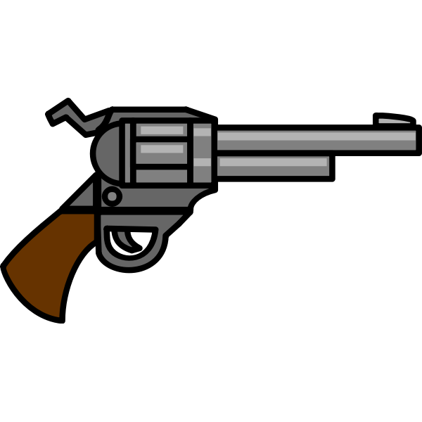 SVG Gun outline