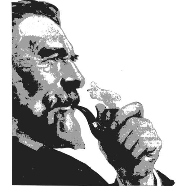 SVG Guy with a pipe