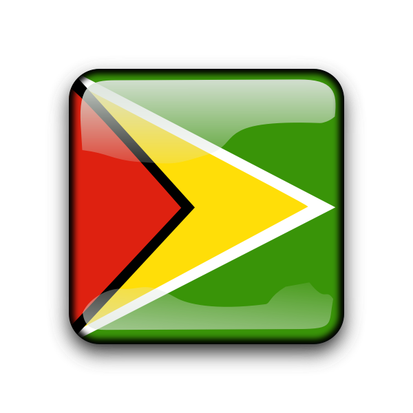 SVG Guyana flag button