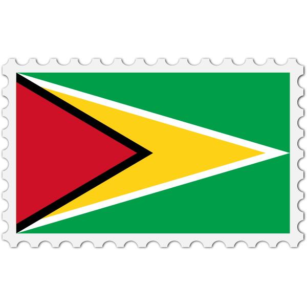 SVG Guyana flag image
