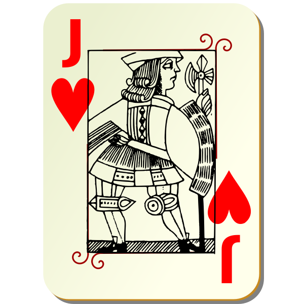 SVG Guyenne deck Jack of hearts