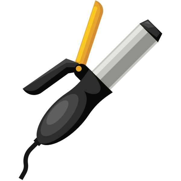 SVG Hair curcler