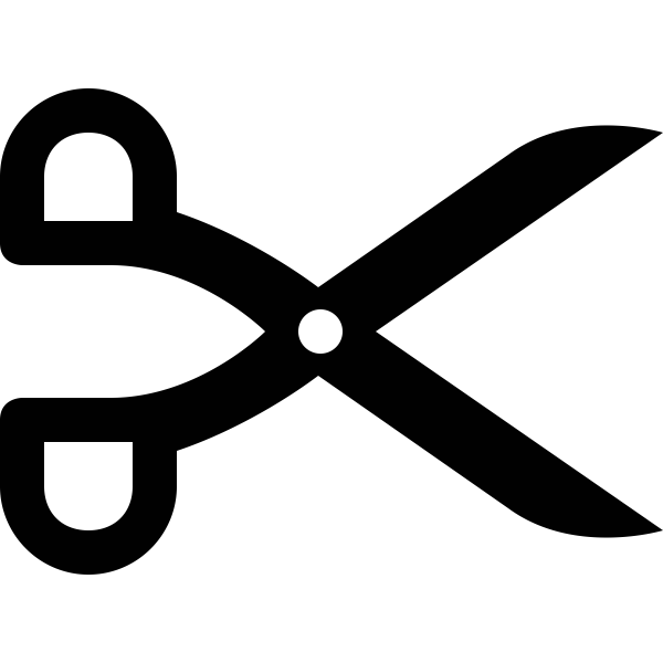 SVG Hairdresser icon silhouette
