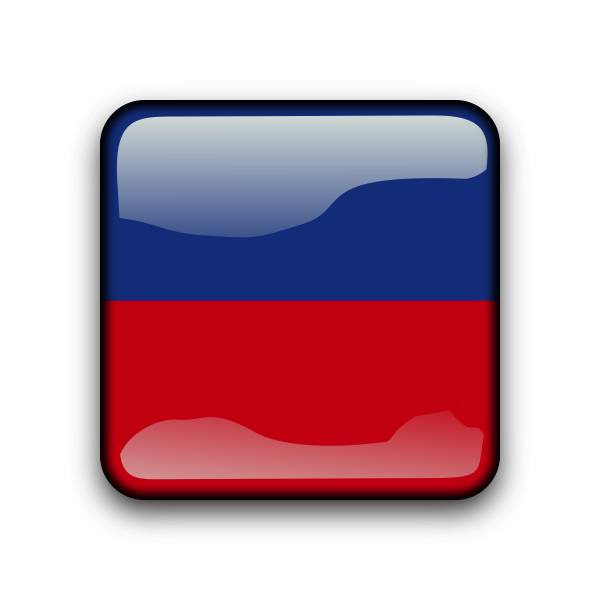 SVG Haiti vector flag button