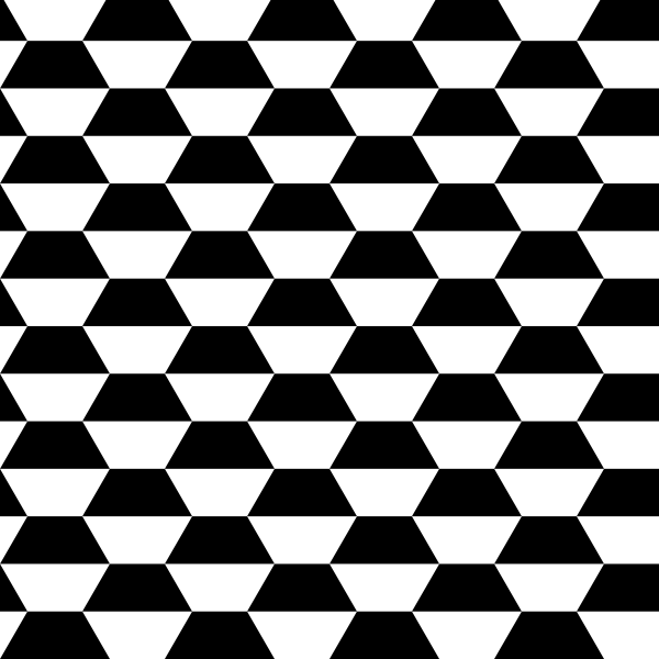SVG half hexagon trapezoids