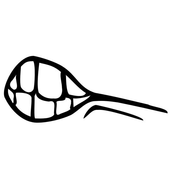 SVG Half open mouth