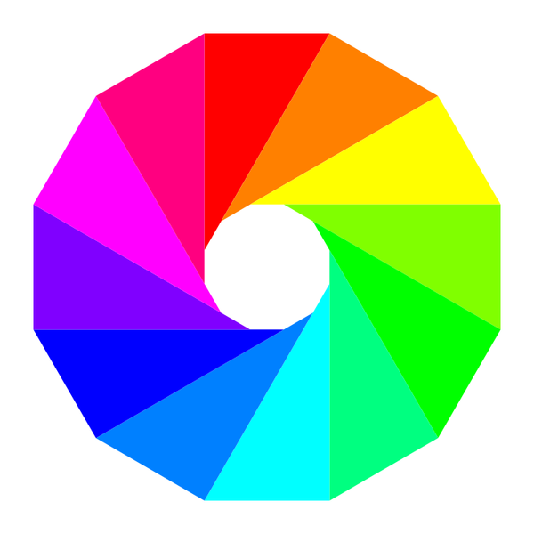 SVG half regular triangle dodecagon