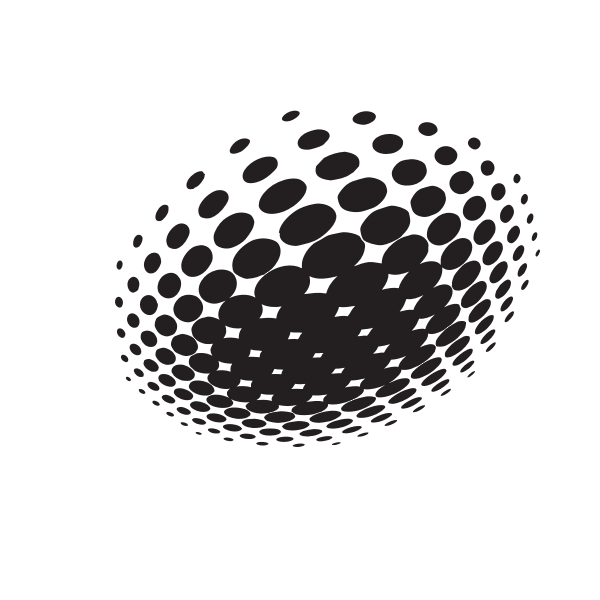 SVG Halftone element art