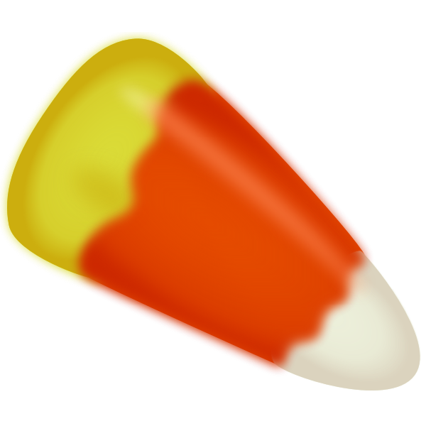 SVG Halloween Candy Corn