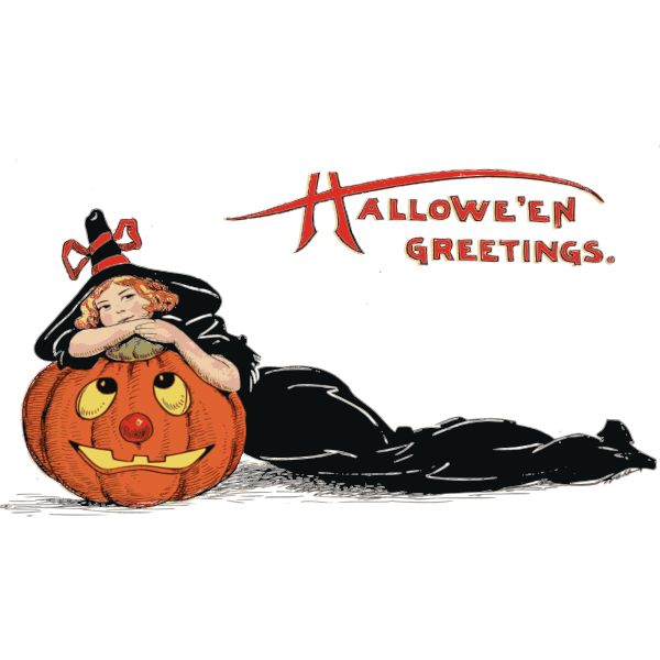 SVG Halloween card image