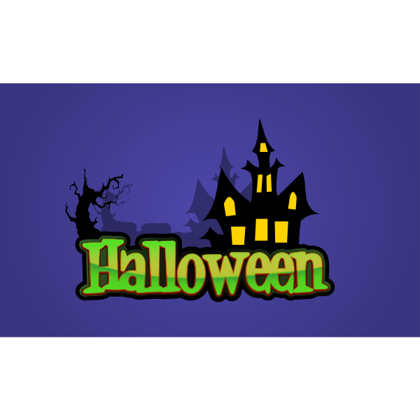 SVG Halloween Logo - remix