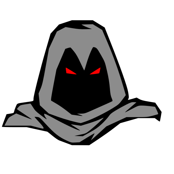SVG Halloween mask vector clip art