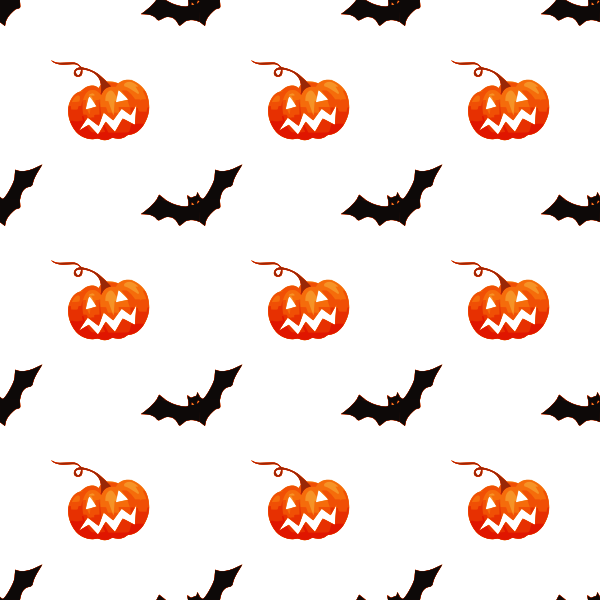 SVG Halloween pattern