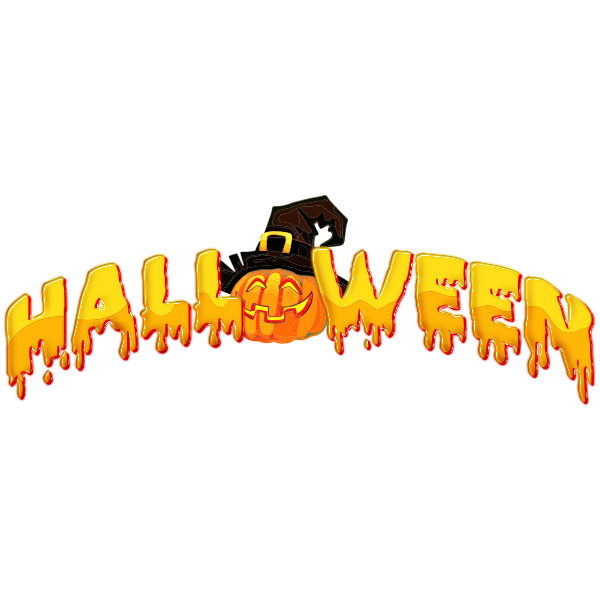 SVG Halloween typography