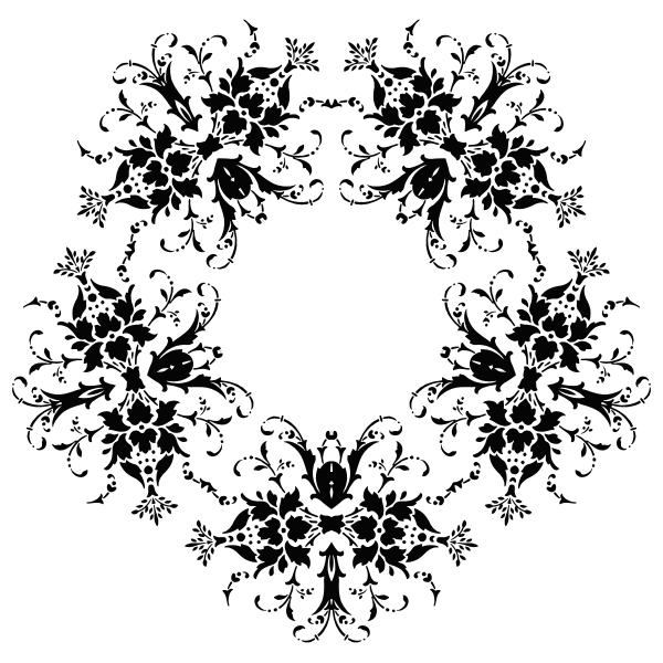 SVG Halo silhouette