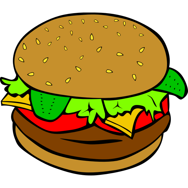 SVG Hamburger drawing