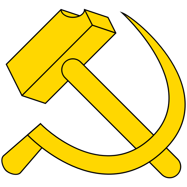 SVG Hammer and sickle image