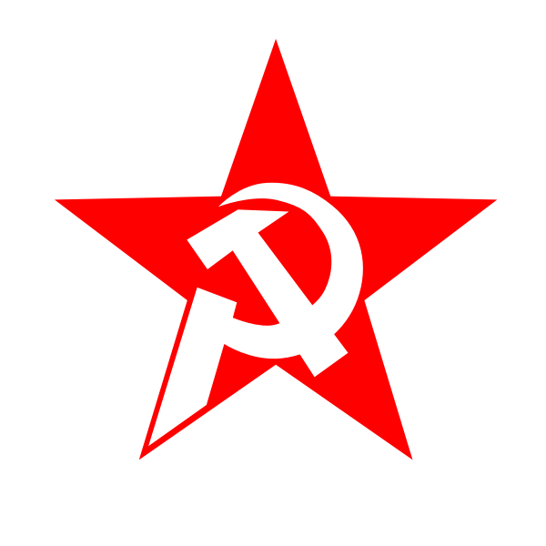 SVG Hammer and Sickle Vector Illustration